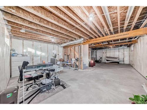 760 Corner Meadows Way Ne, Calgary, AB - Indoor Photo Showing Basement