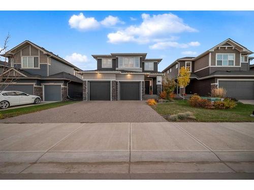 608 West Lakeview Drive, Chestermere, AB - Outdoor With Facade