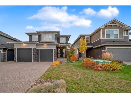 608 West Lakeview Drive, Chestermere, AB - Outdoor With Facade