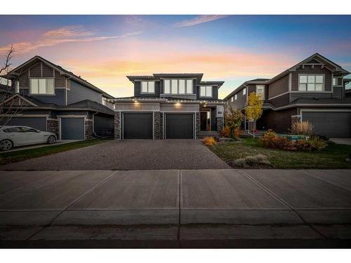 608 West Lakeview Drive, Chestermere, AB - Outdoor With Facade