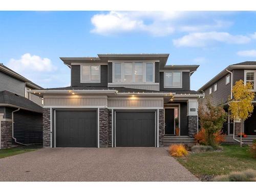 608 West Lakeview Drive, Chestermere, AB - Outdoor With Facade