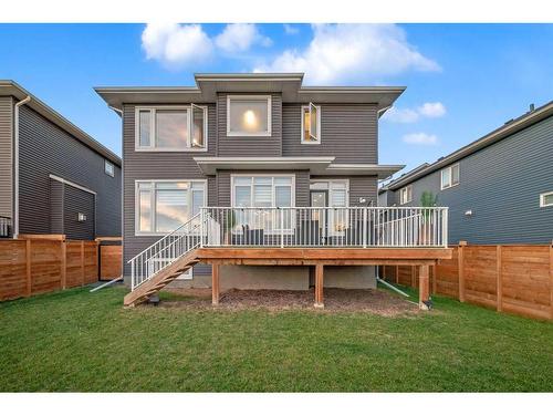 608 West Lakeview Drive, Chestermere, AB - Outdoor With Deck Patio Veranda