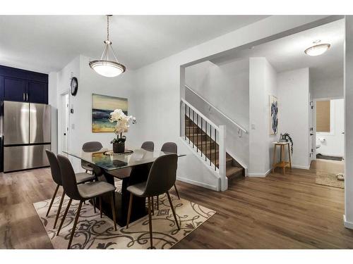 901 Windsong Drive Sw, Airdrie, AB - Indoor Photo Showing Dining Room