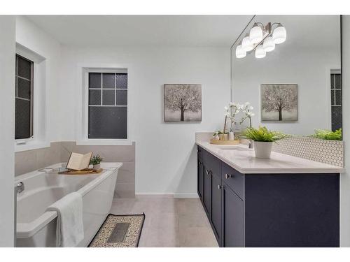 901 Windsong Drive Sw, Airdrie, AB - Indoor Photo Showing Bathroom