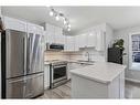 1102-7171 Coach Hill Road Sw, Calgary, AB  - Indoor Photo Showing Kitchen With Double Sink 