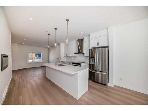 330 Sage Hill Circle Nw, Calgary, AB - Indoor Photo Showing Kitchen With Stainless Steel Kitchen With Upgraded Kitchen