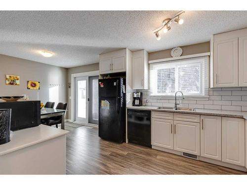 231 Deerpoint Lane Se, Calgary, AB - Indoor Photo Showing Kitchen With Double Sink