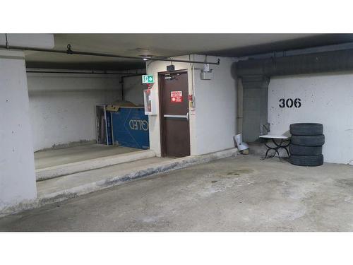 306-1712 38 Street Se, Calgary, AB - Indoor Photo Showing Garage