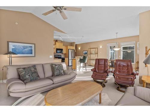 303-3 Aspen Glen, Canmore, AB - Indoor Photo Showing Living Room