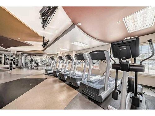 2511-11811 Lake Fraser Drive Se, Calgary, AB - Indoor Photo Showing Gym Room