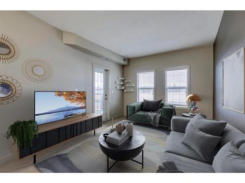 2511-11811 Lake Fraser Drive Se, Calgary, AB - Indoor Photo Showing Living Room