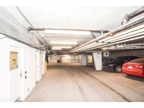 305-6800 Hunterview Drive Nw, Calgary, AB - Indoor Photo Showing Garage