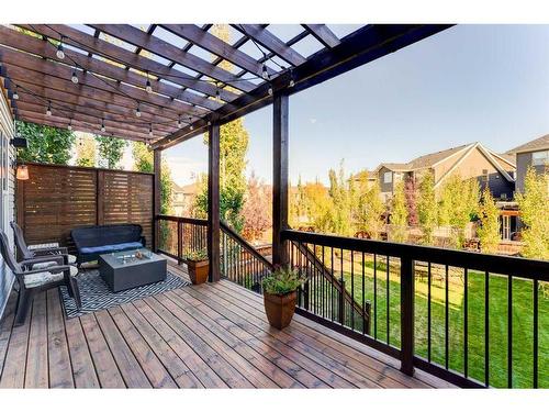 65 Auburn Springs Place Se, Calgary, AB - Outdoor With Deck Patio Veranda With Exterior