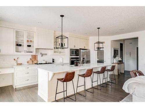 65 Auburn Springs Place Se, Calgary, AB - Indoor Photo Showing Kitchen With Upgraded Kitchen