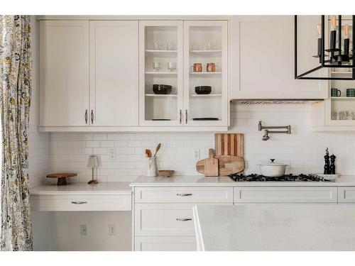 65 Auburn Springs Place Se, Calgary, AB - Indoor Photo Showing Kitchen With Upgraded Kitchen