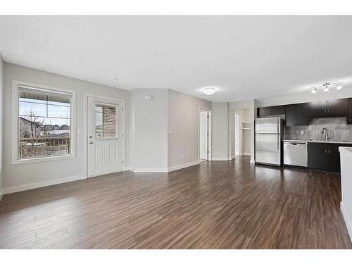 306-250 Sage Valley Road Nw, Calgary, AB - Indoor Photo Showing Kitchen