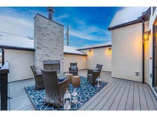 2040 56 Avenue Sw, Calgary, AB - Outdoor With Deck Patio Veranda With Exterior