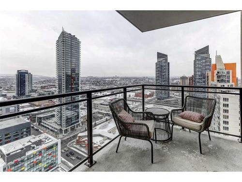 2502-1111 10 Street Sw, Calgary, AB - Outdoor With View