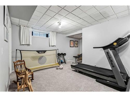 111 Inverness Drive Se, Calgary, AB - Indoor Photo Showing Gym Room