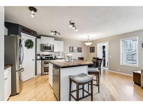 111 Inverness Drive Se, Calgary, AB - Indoor Photo Showing Kitchen With Stainless Steel Kitchen