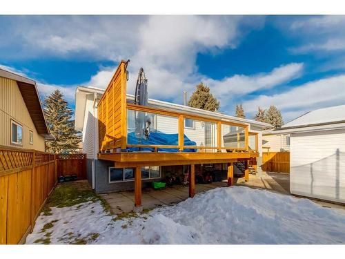 251 Queen Charlotte Way Se, Calgary, AB - Outdoor With Deck Patio Veranda