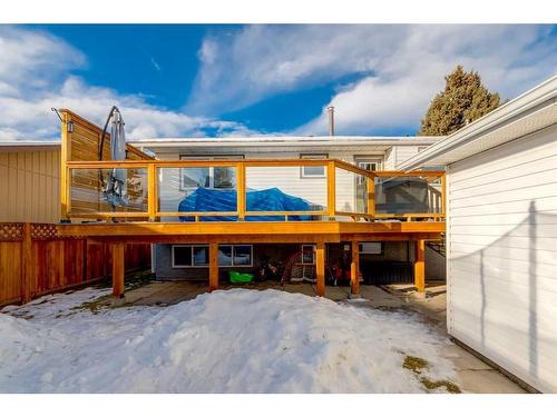 251 Queen Charlotte Way Se, Calgary, AB - Outdoor With Deck Patio Veranda