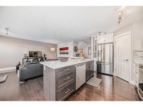 279 Springborough Way Sw, Calgary, AB - Indoor Photo Showing Kitchen With Stainless Steel Kitchen