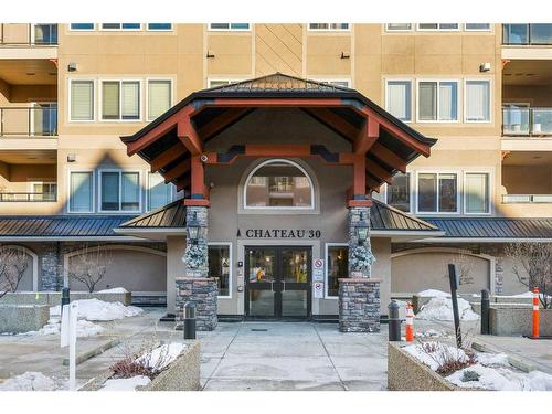 410-30 Discovery Ridge Close Sw, Calgary, AB - Outdoor With Balcony With Facade