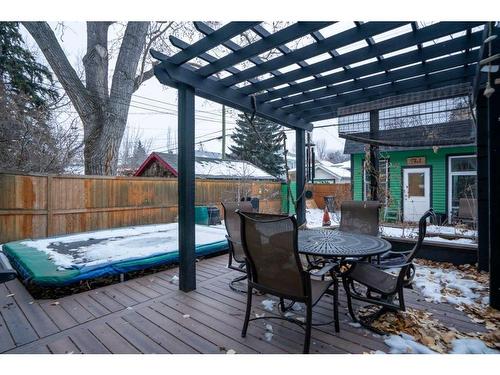 227 10A Street Nw, Calgary, AB - Outdoor With Deck Patio Veranda