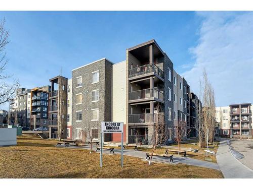 201-195 Kincora Glen Road Nw, Calgary, AB - Outdoor With Balcony With Facade