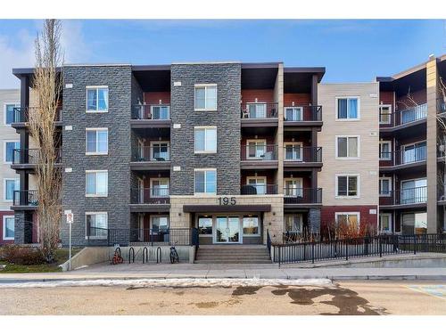 201-195 Kincora Glen Road Nw, Calgary, AB - Outdoor With Balcony With Facade