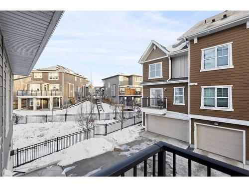 912 Cranbrook Walk Se, Calgary, AB - Outdoor With Balcony With Exterior