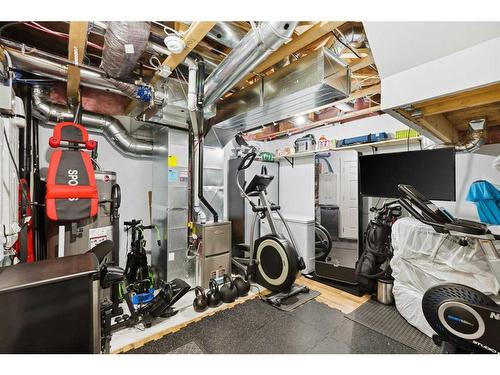 912 Cranbrook Walk Se, Calgary, AB - Indoor Photo Showing Basement