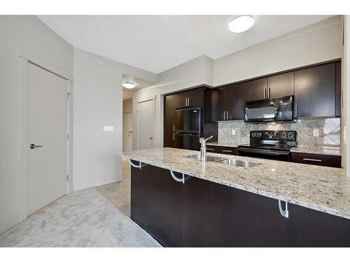 1319-8880 Horton Road Sw, Calgary, AB - Indoor Photo Showing Kitchen With Double Sink With Upgraded Kitchen