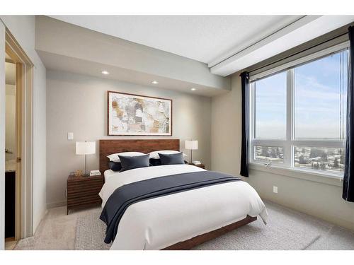 1319-8880 Horton Road Sw, Calgary, AB - Indoor Photo Showing Bedroom