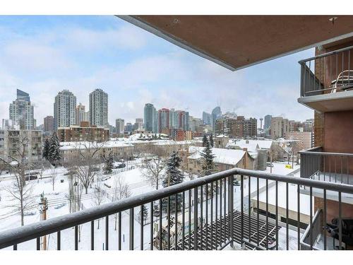 606-1140 15 Avenue Sw, Calgary, AB - Outdoor With Balcony With View With Exterior