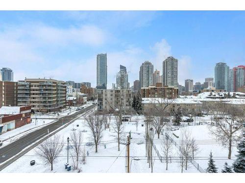 606-1140 15 Avenue Sw, Calgary, AB - Outdoor With View