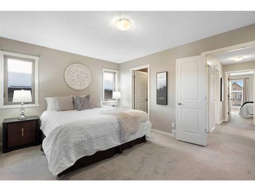 117 Sage Valley Drive Nw, Calgary, AB - Indoor Photo Showing Bedroom