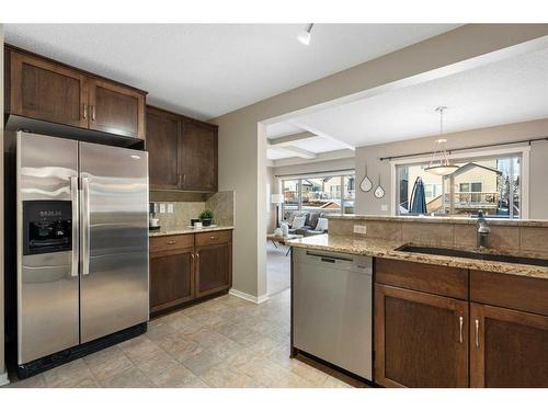 117 Sage Valley Drive Nw, Calgary, AB - Indoor Photo Showing Kitchen With Stainless Steel Kitchen