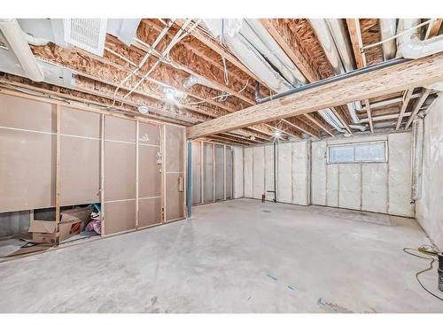 1453 Bayview Point Sw, Airdrie, AB - Indoor Photo Showing Basement