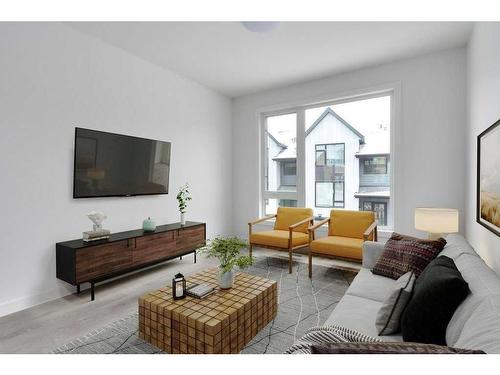 216-85 Sage Hill Heights Nw, Calgary, AB - Indoor Photo Showing Living Room