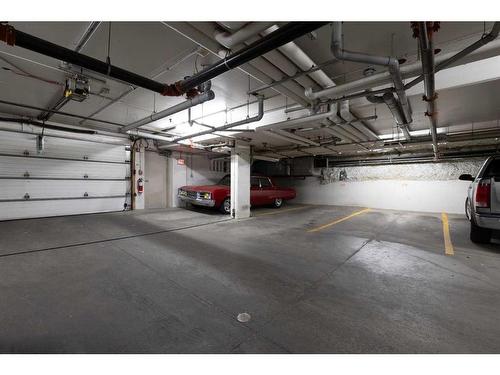 320-117 Copperpond Common Se, Calgary, AB - Indoor Photo Showing Garage