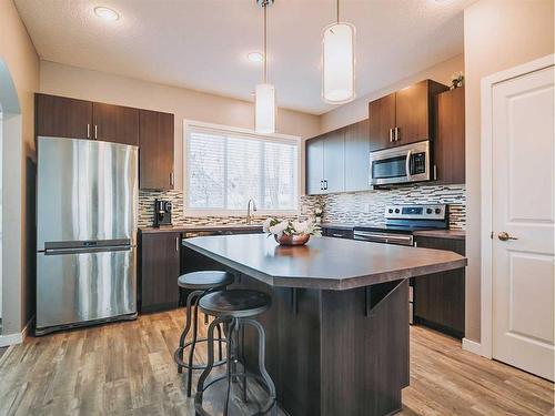 66 Walden Crescent Se, Calgary, AB - Indoor Photo Showing Kitchen With Upgraded Kitchen