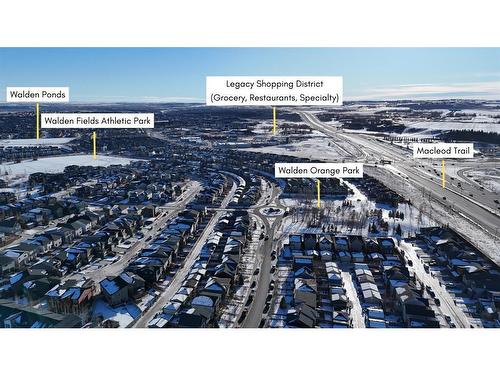 66 Walden Crescent Se, Calgary, AB - Outdoor With View