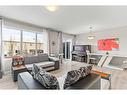 230 Hillcrest Square Sw, Airdrie, AB  - Indoor Photo Showing Living Room 