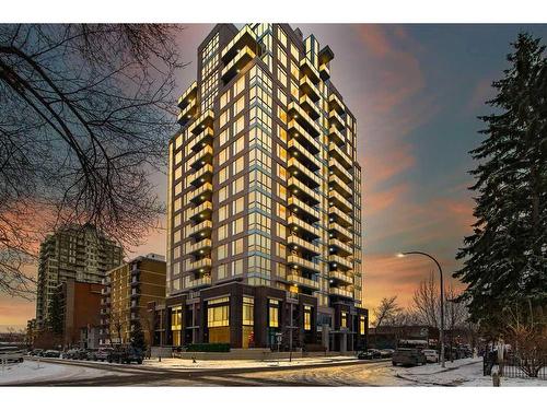 805-1500 7 Street Sw, Calgary, AB - Outdoor With Facade