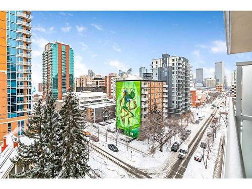 805-1500 7 Street Sw, Calgary, AB - Outdoor With Facade