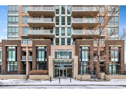 805-1500 7 Street Sw, Calgary, AB - Outdoor With Balcony With Facade