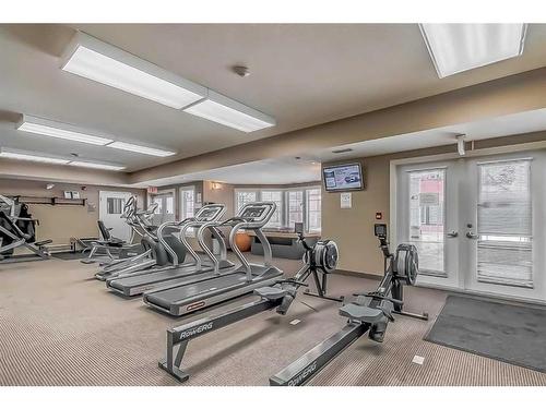 143-20 Royal Oak Plaza Nw, Calgary, AB - Indoor Photo Showing Gym Room