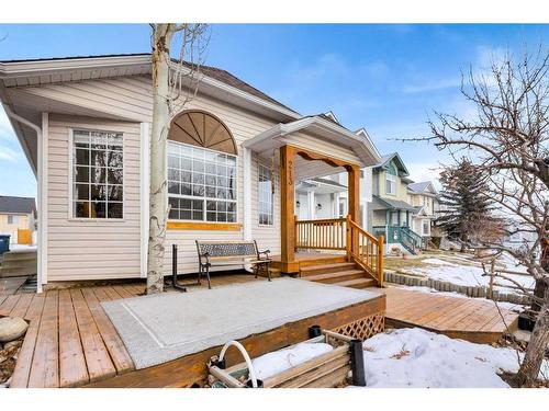 213 Harvest Gold Circle Ne, Calgary, AB - Outdoor With Deck Patio Veranda